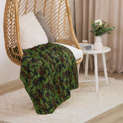 M05 Miško Woodland CAMO Sherpa Blanket