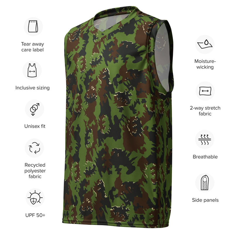 M05 Miško Woodland CAMO Unisex Basketball Jersey