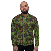 M05 Miško Woodland CAMO Unisex Bomber Jacket