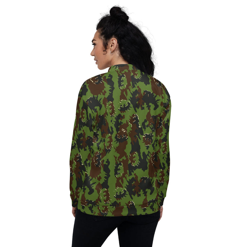 M05 Miško Woodland CAMO Unisex Bomber Jacket