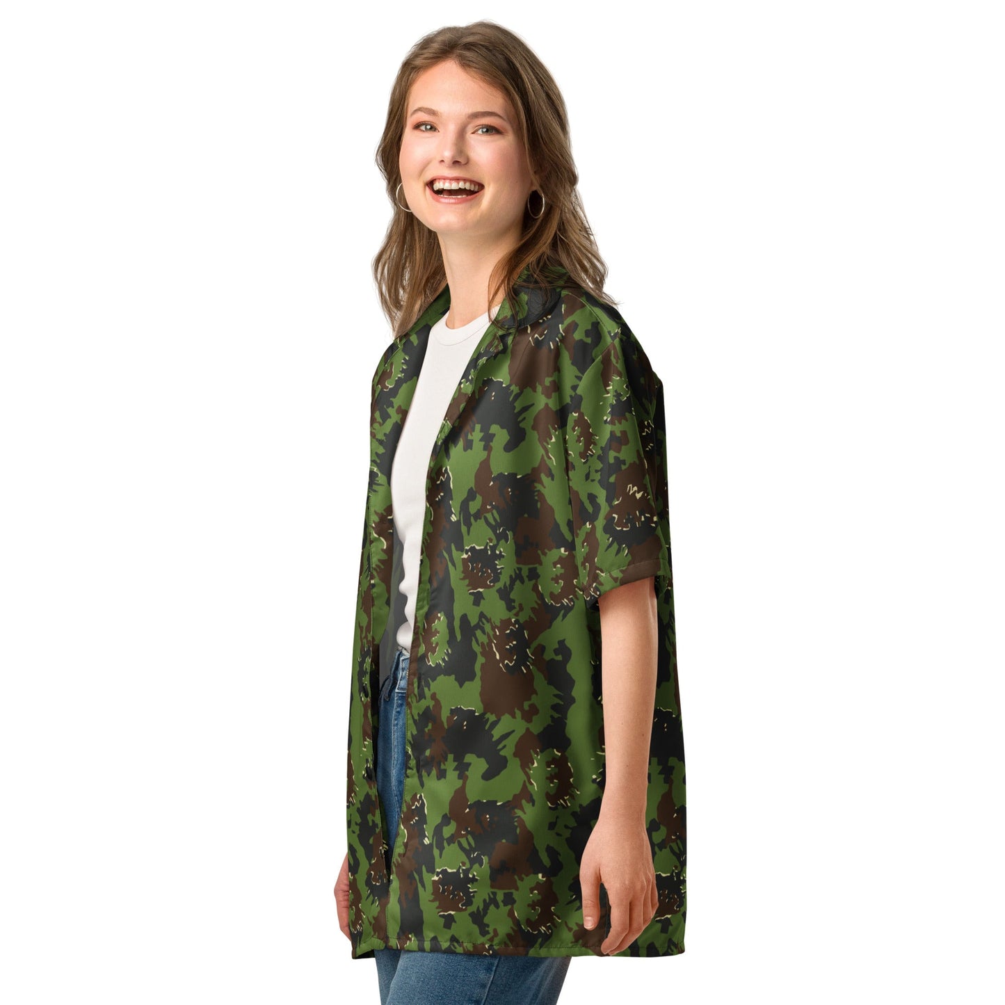 Lithuanian Misko CAMO Unisex button shirt - Button Shirts