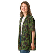 M05 Miško Woodland CAMO Unisex Short-Sleeve Button Shirt - Button-Up