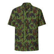 M05 Miško Woodland CAMO Unisex Short-Sleeve Button Shirt - Button-Up