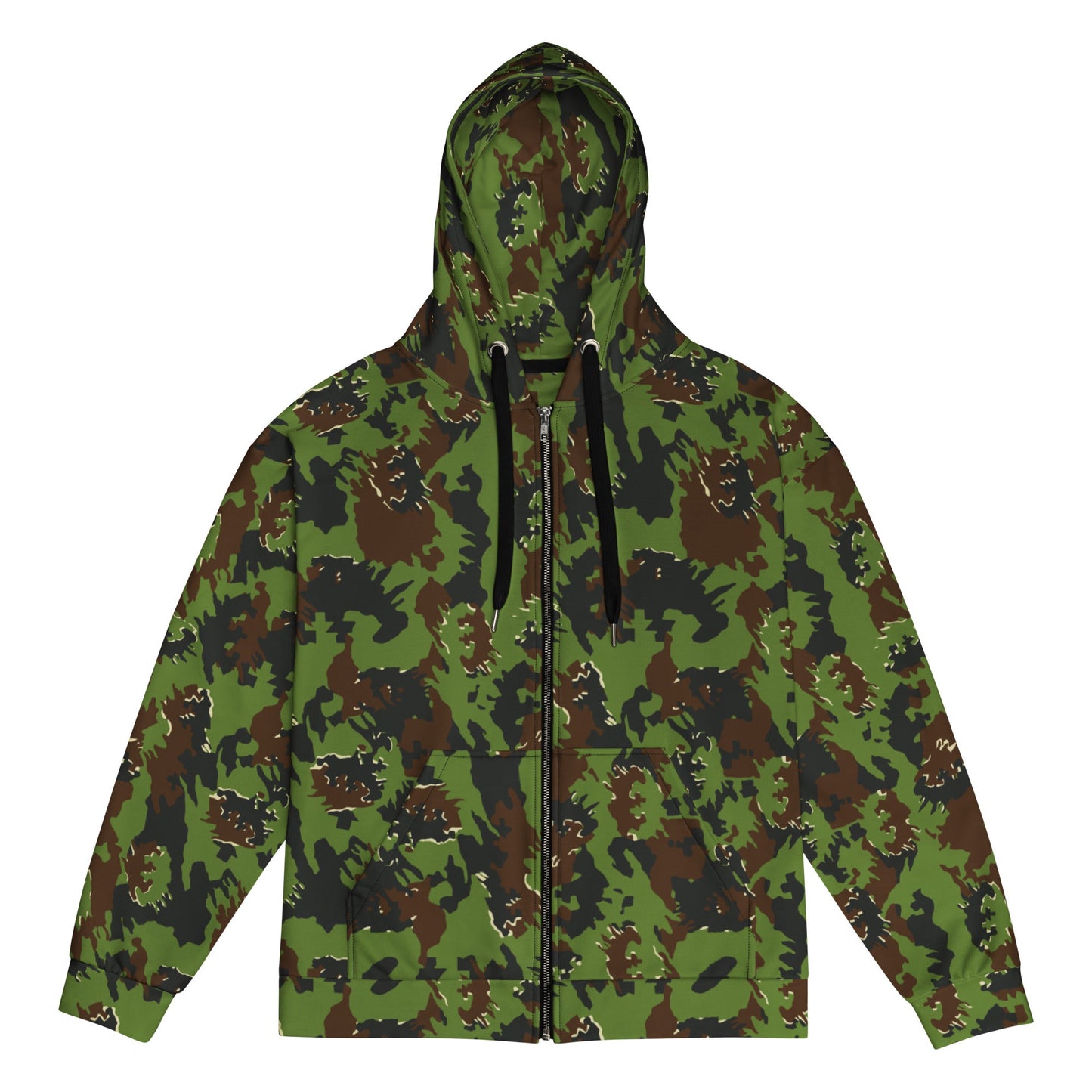 Lithuanian Misko CAMO Unisex zip hoodie - 2XS - Zip Hoodies