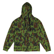 M05 Miško Woodland CAMO Unisex Zip Hoodie - 2XS