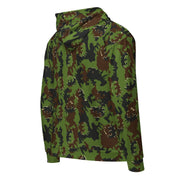 M05 Miško Woodland CAMO Unisex Zip Hoodie