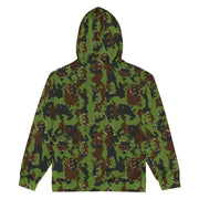 M05 Miško Woodland CAMO Unisex Zip Hoodie