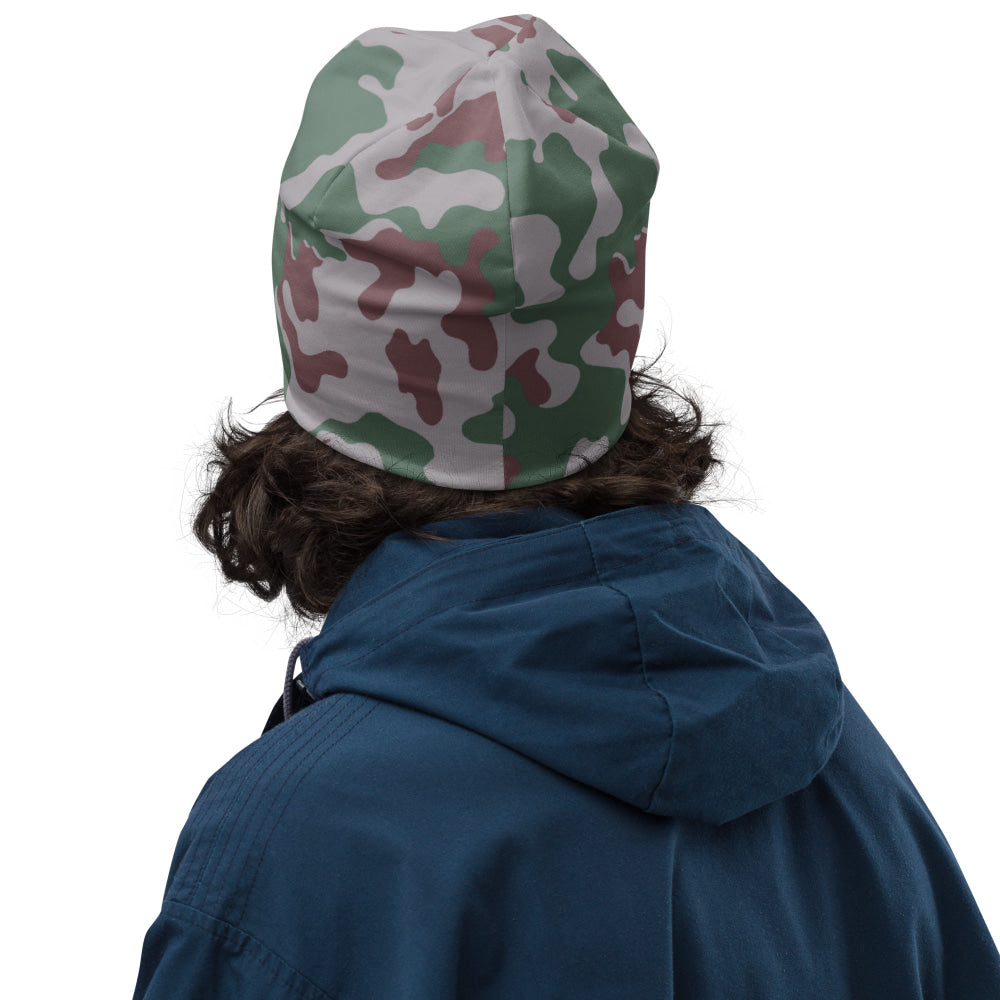 Lithuanian Three Color Amoeba CAMO Beanie