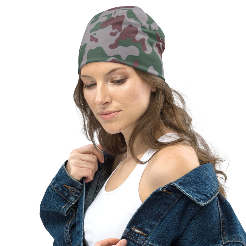 Lithuanian Three Color Amoeba CAMO Beanie