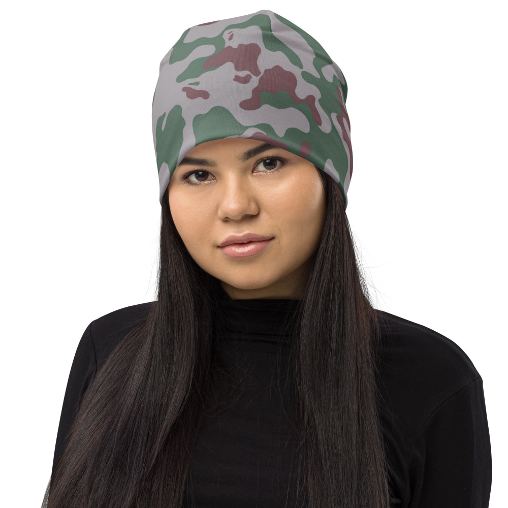 Lithuanian Three Color Amoeba CAMO Beanie