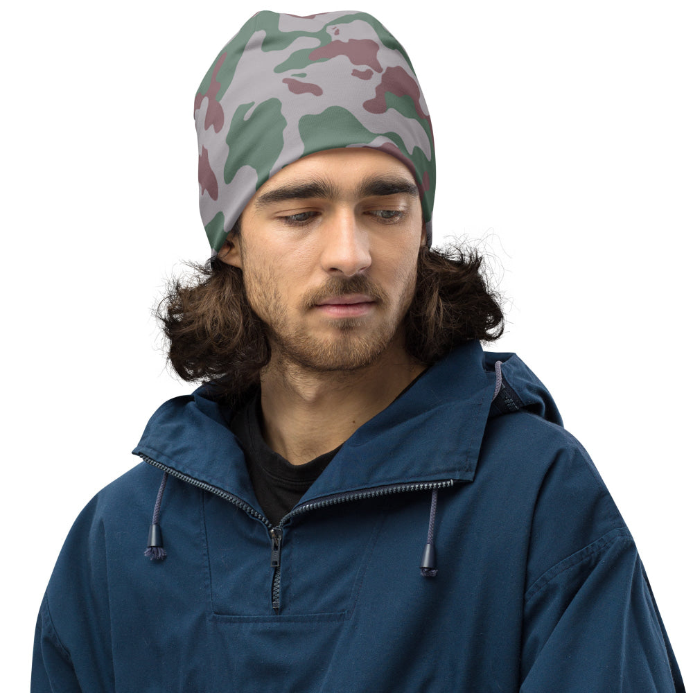 Lithuanian Three Color Amoeba CAMO Beanie