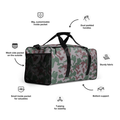 Lithuanian Three Color Amoeba CAMO Duffle bag - Bag