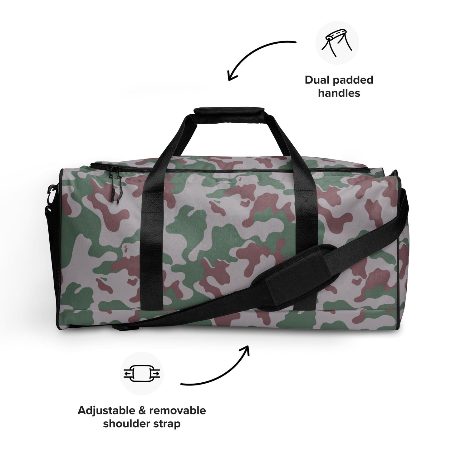 Lithuanian Three Color Amoeba CAMO Duffle bag - Bag