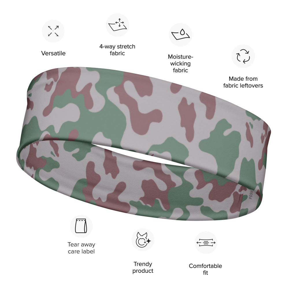 Lithuanian Three Color Amoeba CAMO Headband - M