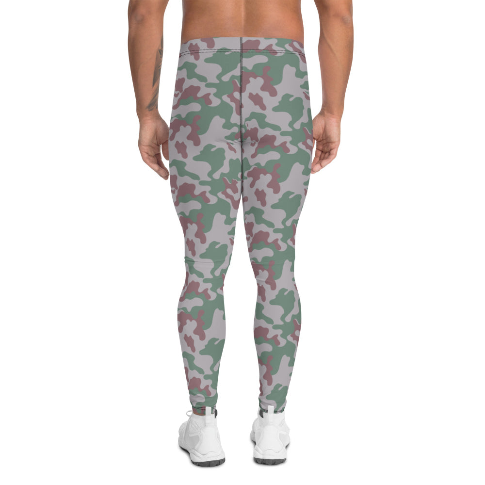 Lithuanian Three Color Amoeba CAMO Men’s Leggings - Mens