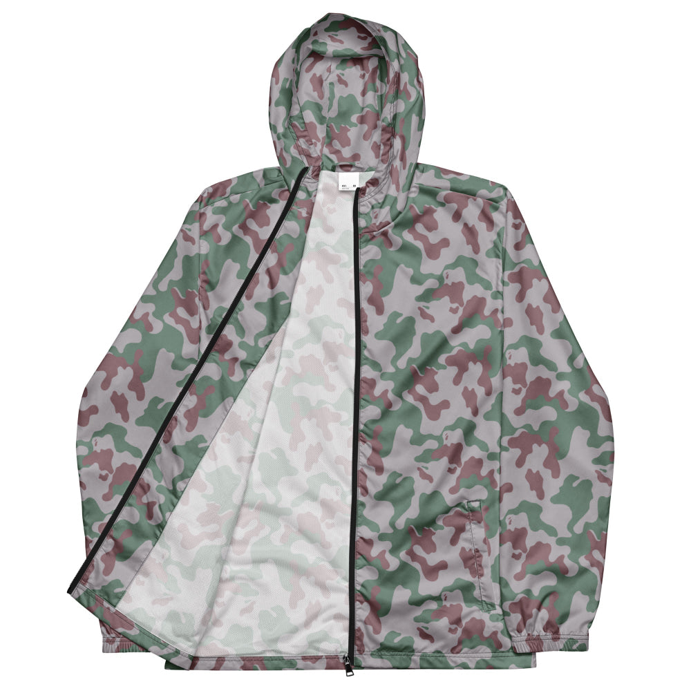 Lithuanian Three Color Amoeba CAMO Men’s windbreaker - Mens Windbreaker