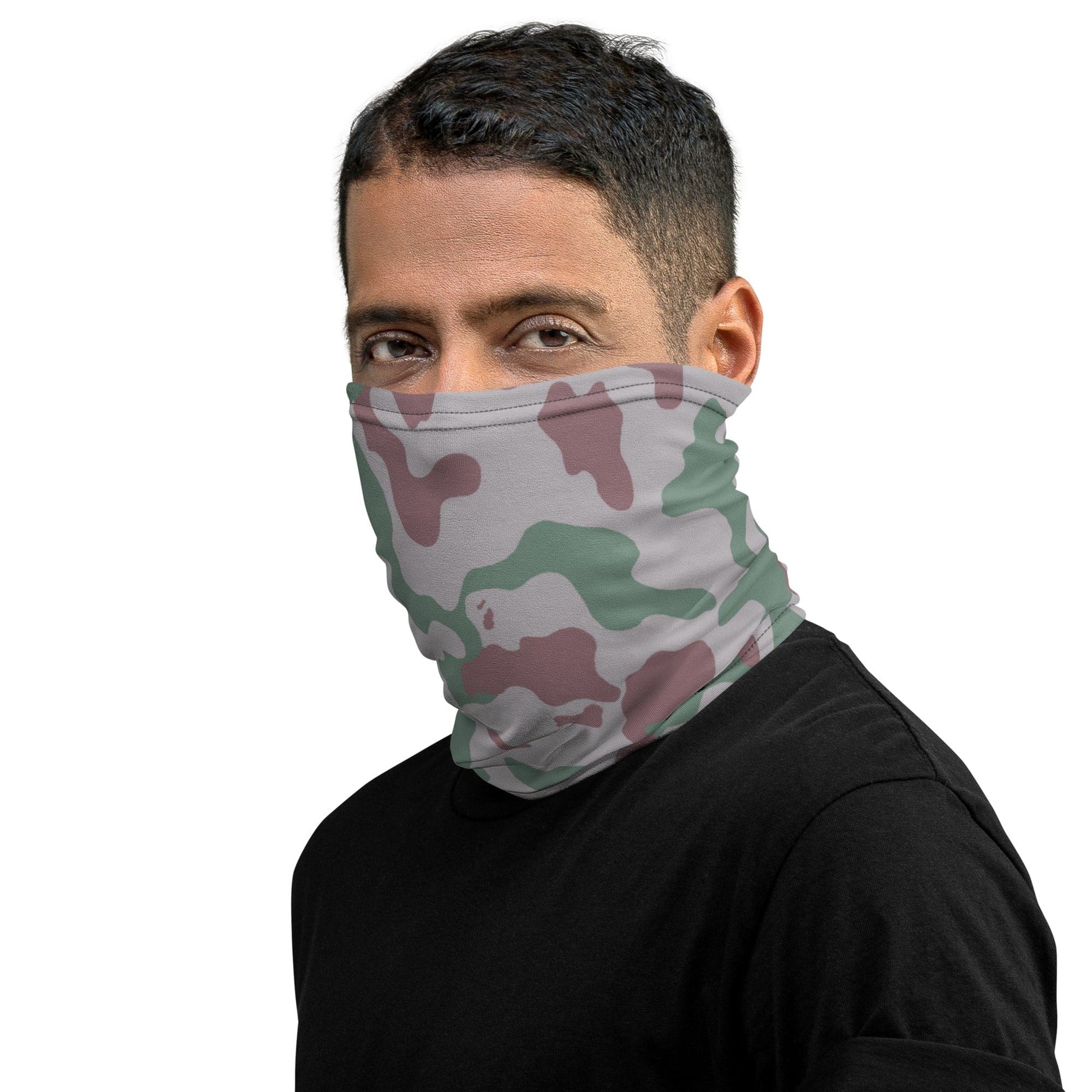 Lithuanian Three Color Amoeba CAMO Neck Gaiter