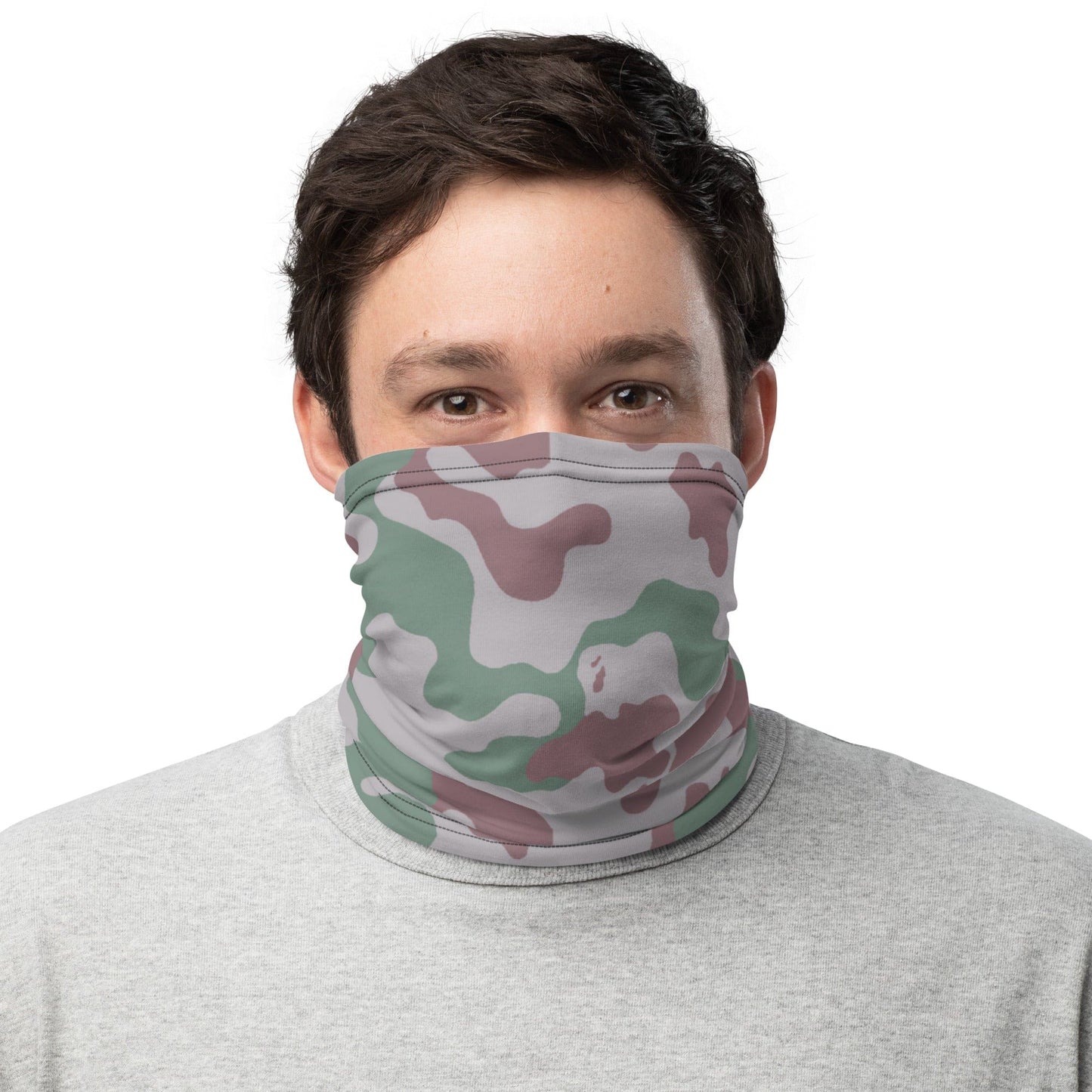 Lithuanian Three Color Amoeba CAMO Neck Gaiter