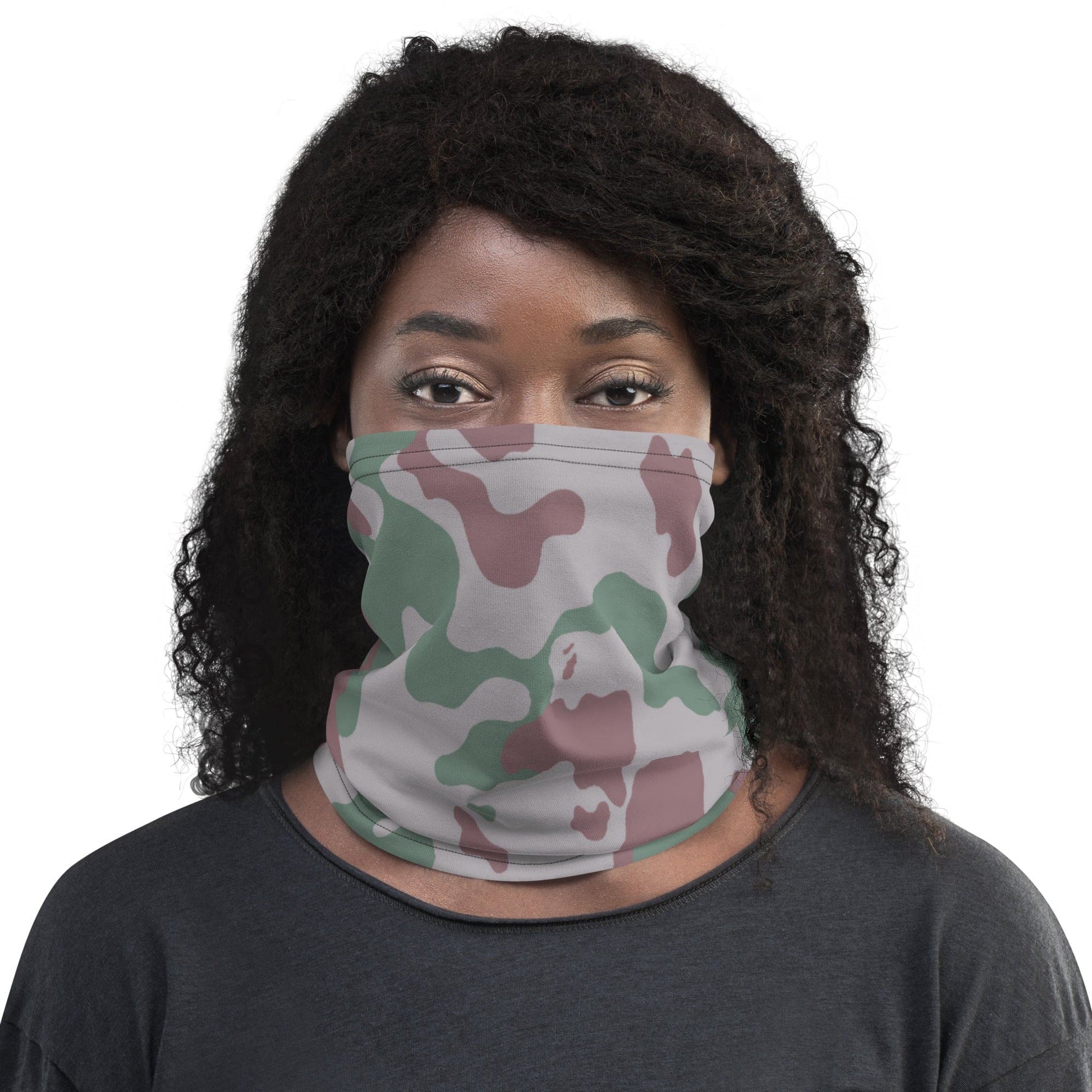 Lithuanian Three Color Amoeba CAMO Neck Gaiter