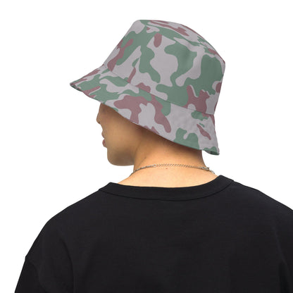 Lithuanian Three Color Amoeba CAMO Reversible bucket hat