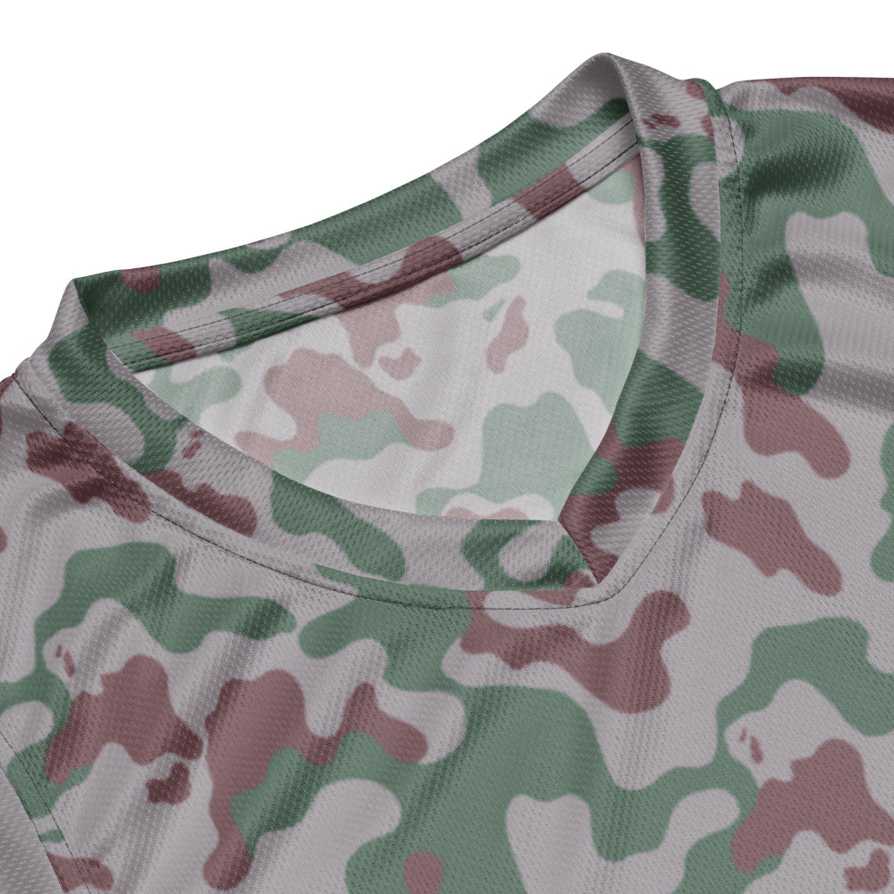 Lithuanian Three Color Amoeba CAMO unisex basketball jersey - Unisex Basketball Jersey