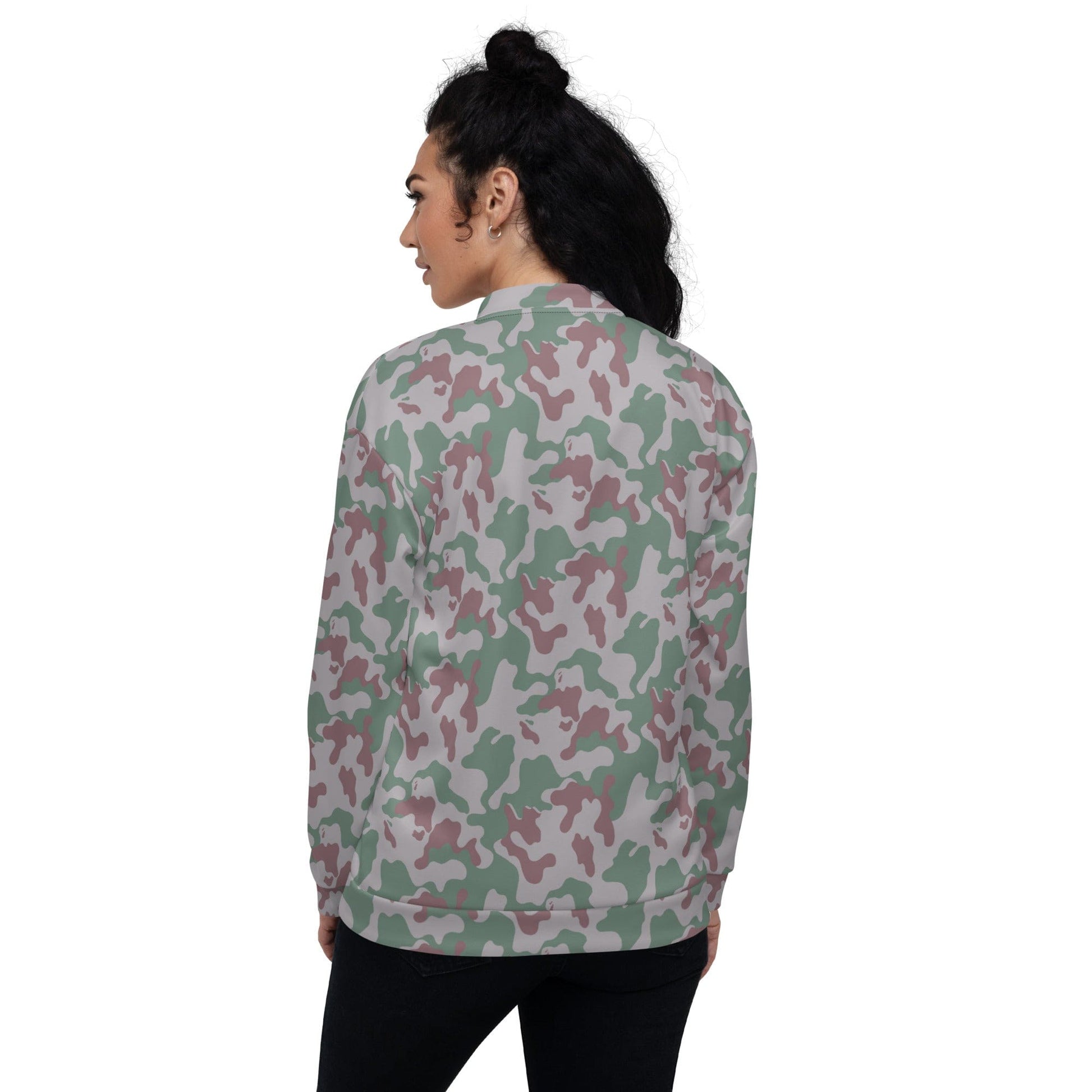 Lithuanian Three Color Amoeba CAMO Unisex Bomber Jacket