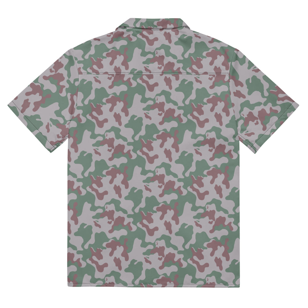 Lithuanian Three Color Amoeba CAMO Unisex button shirt - Button Shirt