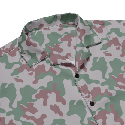 Lithuanian Three Color Amoeba CAMO Unisex button shirt - Button Shirt