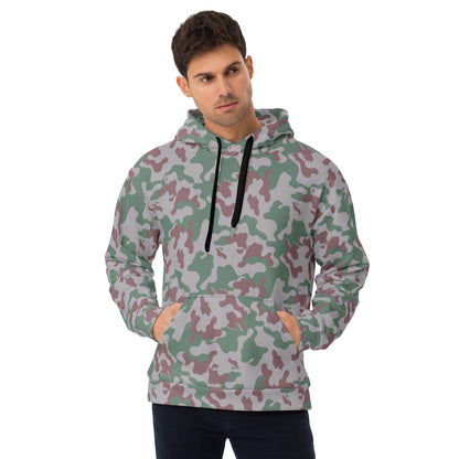 Lithuanian Three Color Amoeba CAMO Unisex Hoodie - 2XS