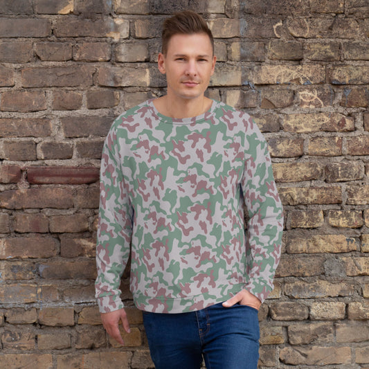 Lithuanian Three Color Amoeba CAMO Unisex Sweatshirt - XS