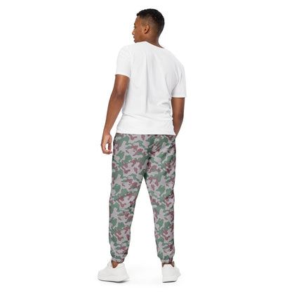 Lithuanian Three Color Amoeba CAMO Unisex track pants - Track Pants