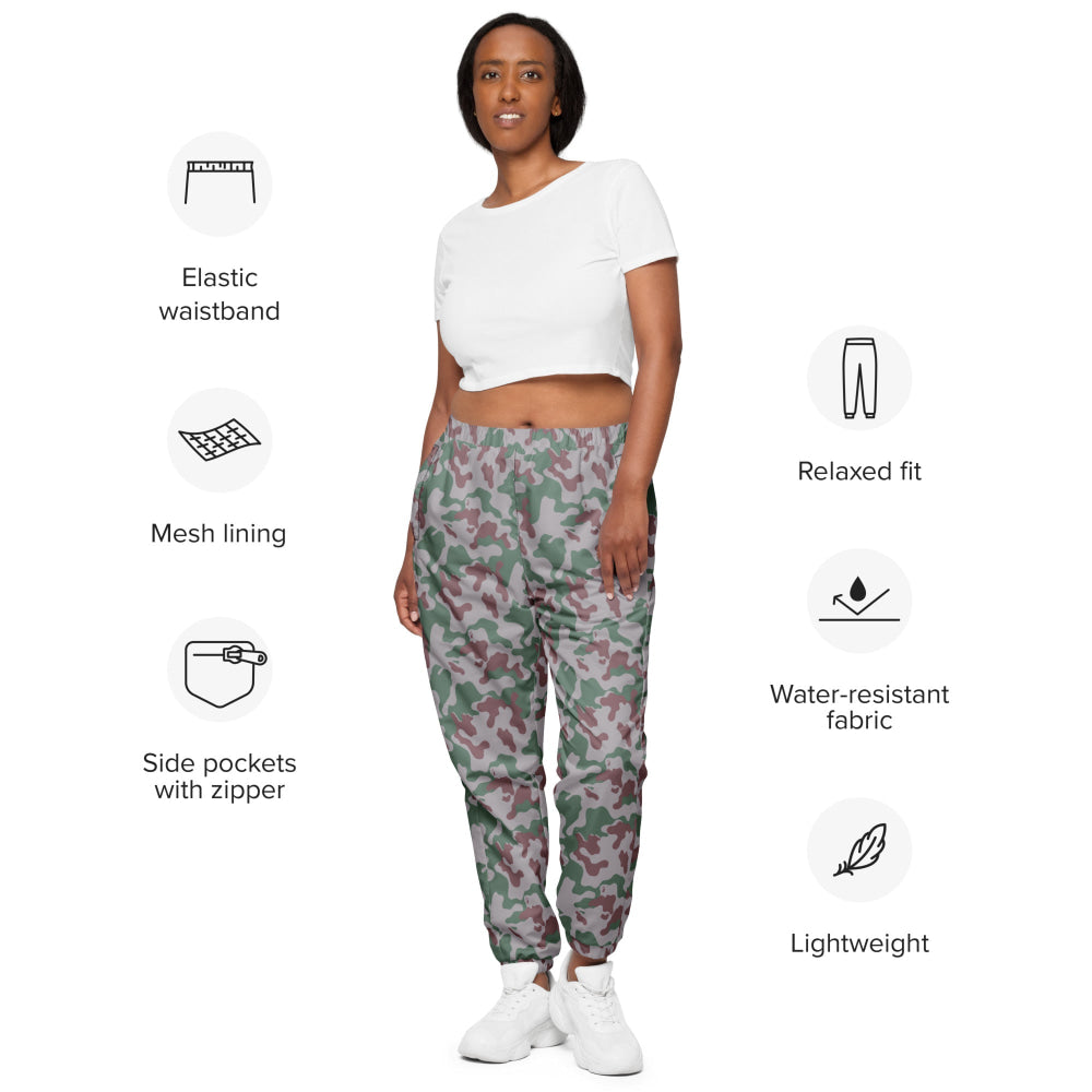 Lithuanian Three Color Amoeba CAMO Unisex track pants - Track Pants