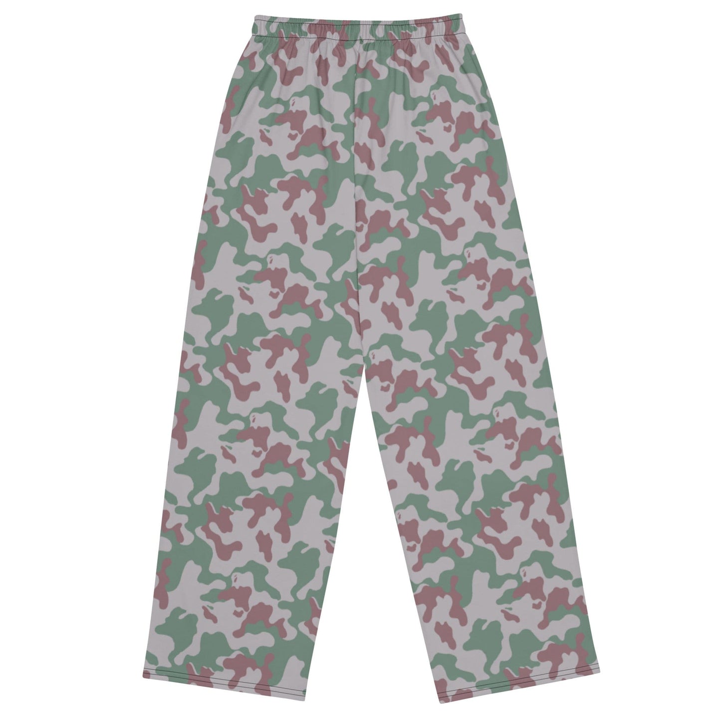 Lithuanian Three Color Amoeba CAMO unisex wide-leg pants - Unisex Wide-Leg Pants