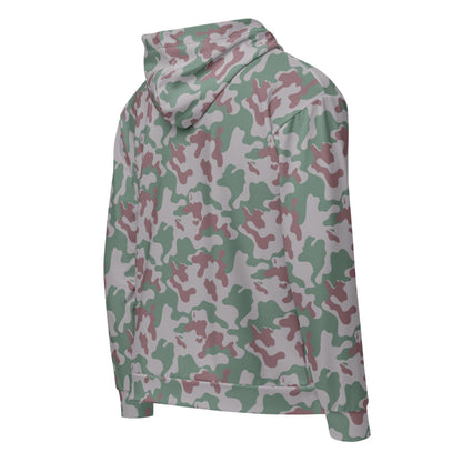 Lithuanian Three Color Amoeba CAMO Unisex zip hoodie - Zip Hoodie