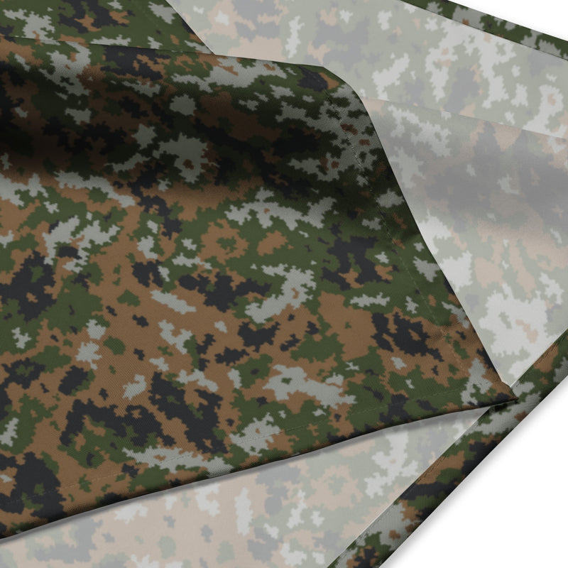 Waldtarndruck Luxembourg Woodland CAMO Bandana - Head