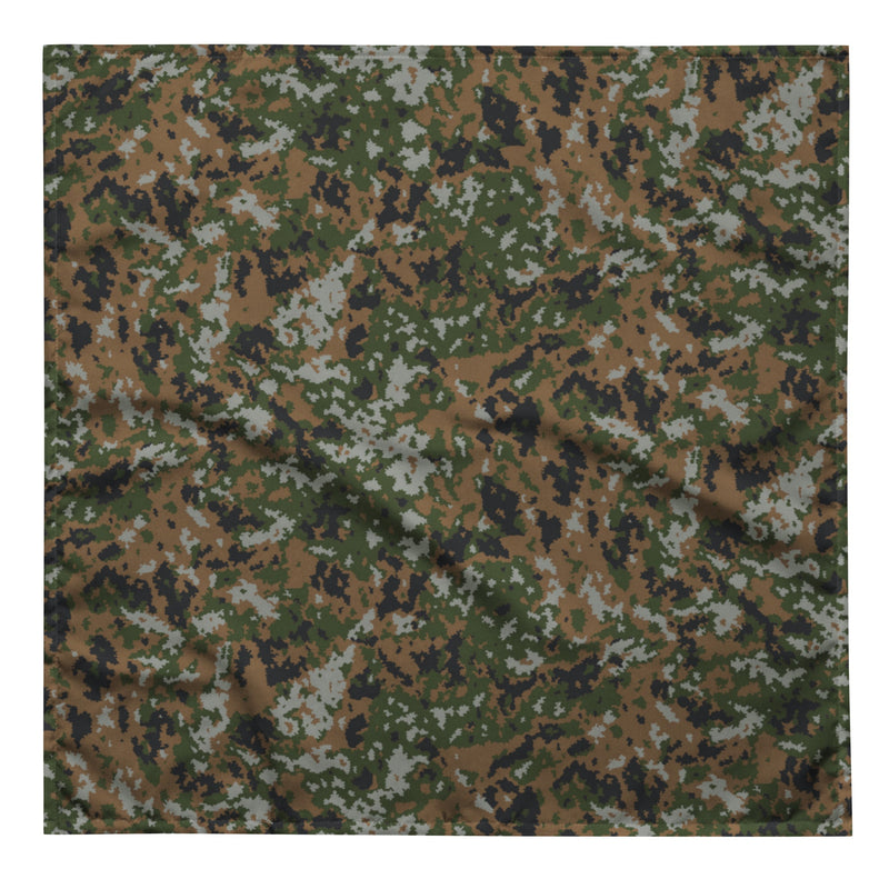Waldtarndruck Luxembourg Woodland CAMO Bandana - L - Head