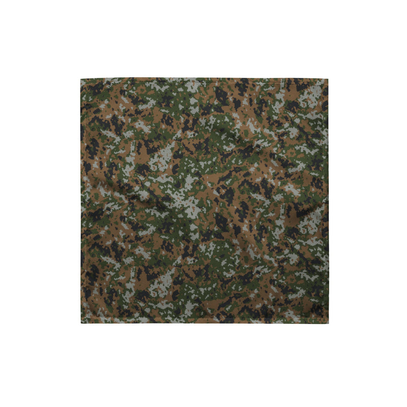 Waldtarndruck Luxembourg Woodland CAMO Bandana - S - Head