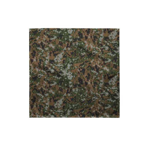 Waldtarndruck Luxembourg Woodland CAMO Bandana - S - Head