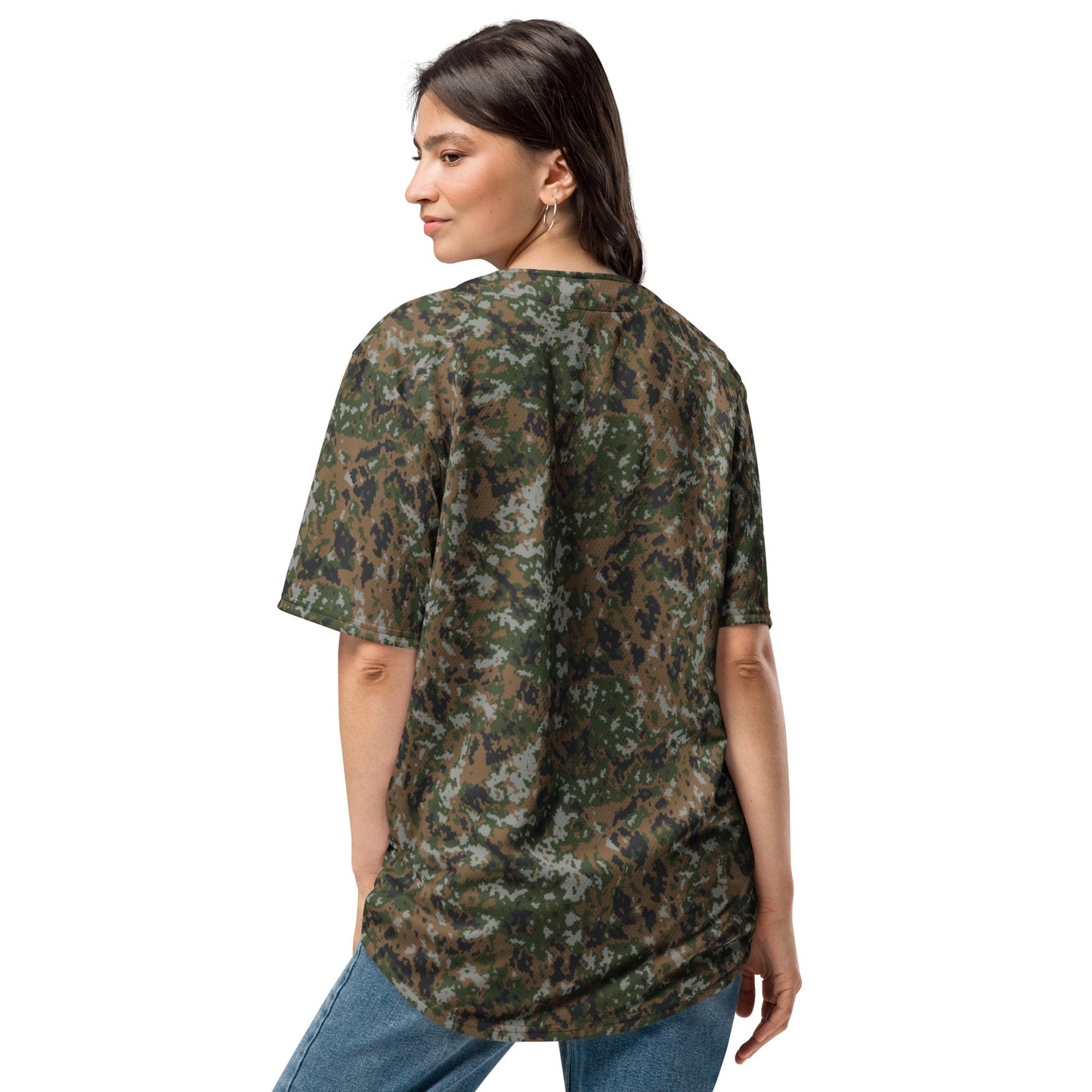 Luxembourg Waldtarndruck CAMO baseball jersey - Baseball Jerseys