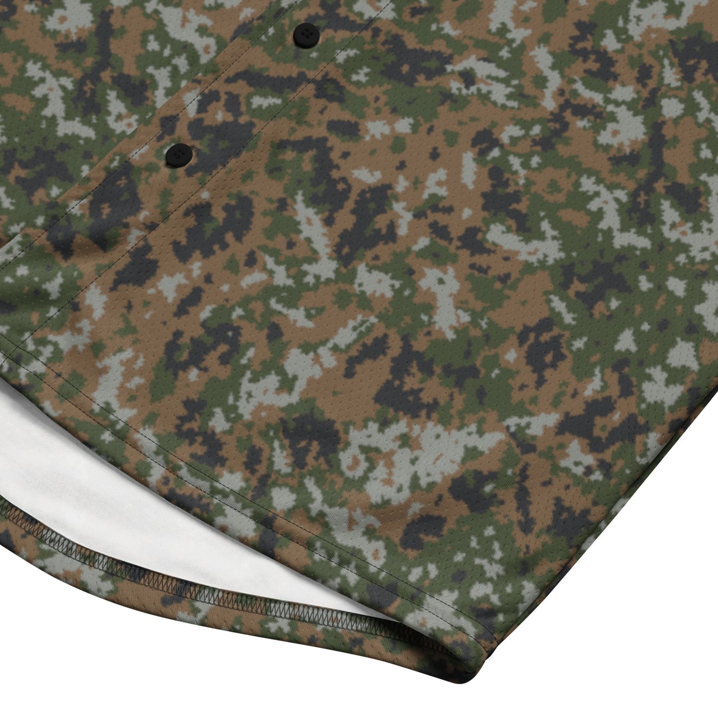 Luxembourg Waldtarndruck CAMO baseball jersey - Baseball Jerseys