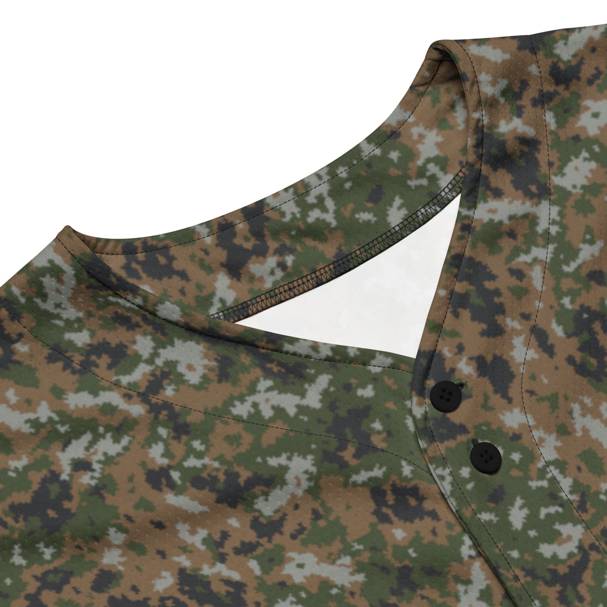 Luxembourg Waldtarndruck CAMO baseball jersey - Baseball Jerseys