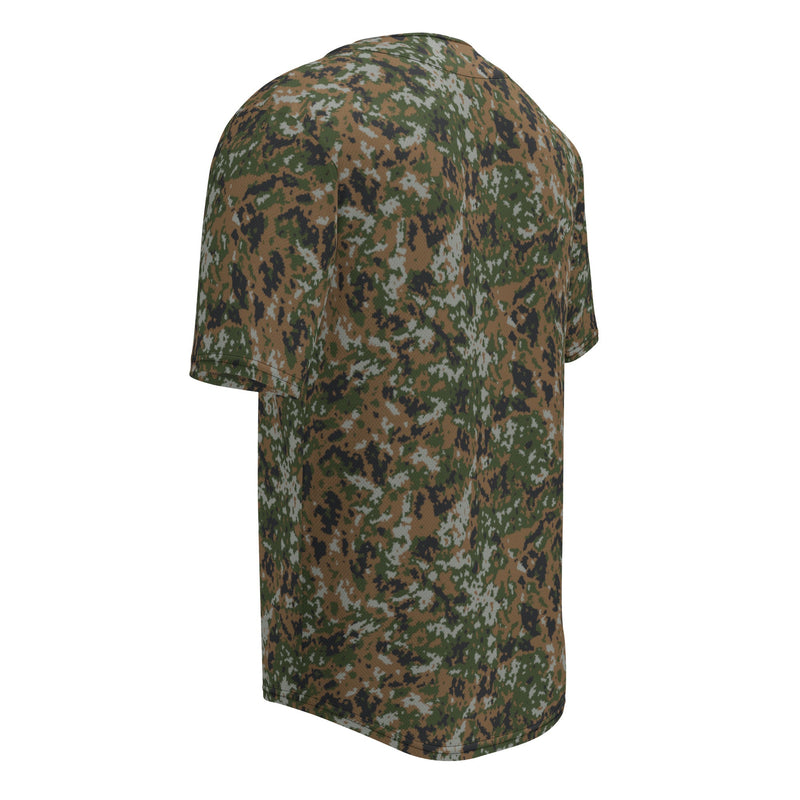 Waldtarndruck Luxembourg Woodland CAMO Unisex Baseball Jersey