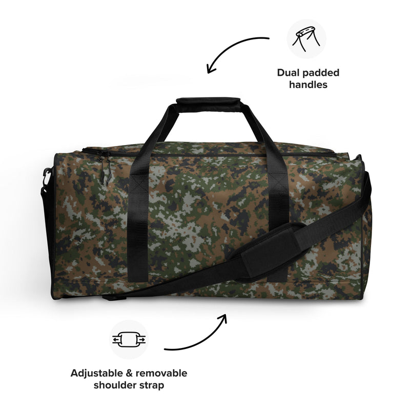 Waldtarndruck Luxembourg Woodland CAMO Duffle Bag
