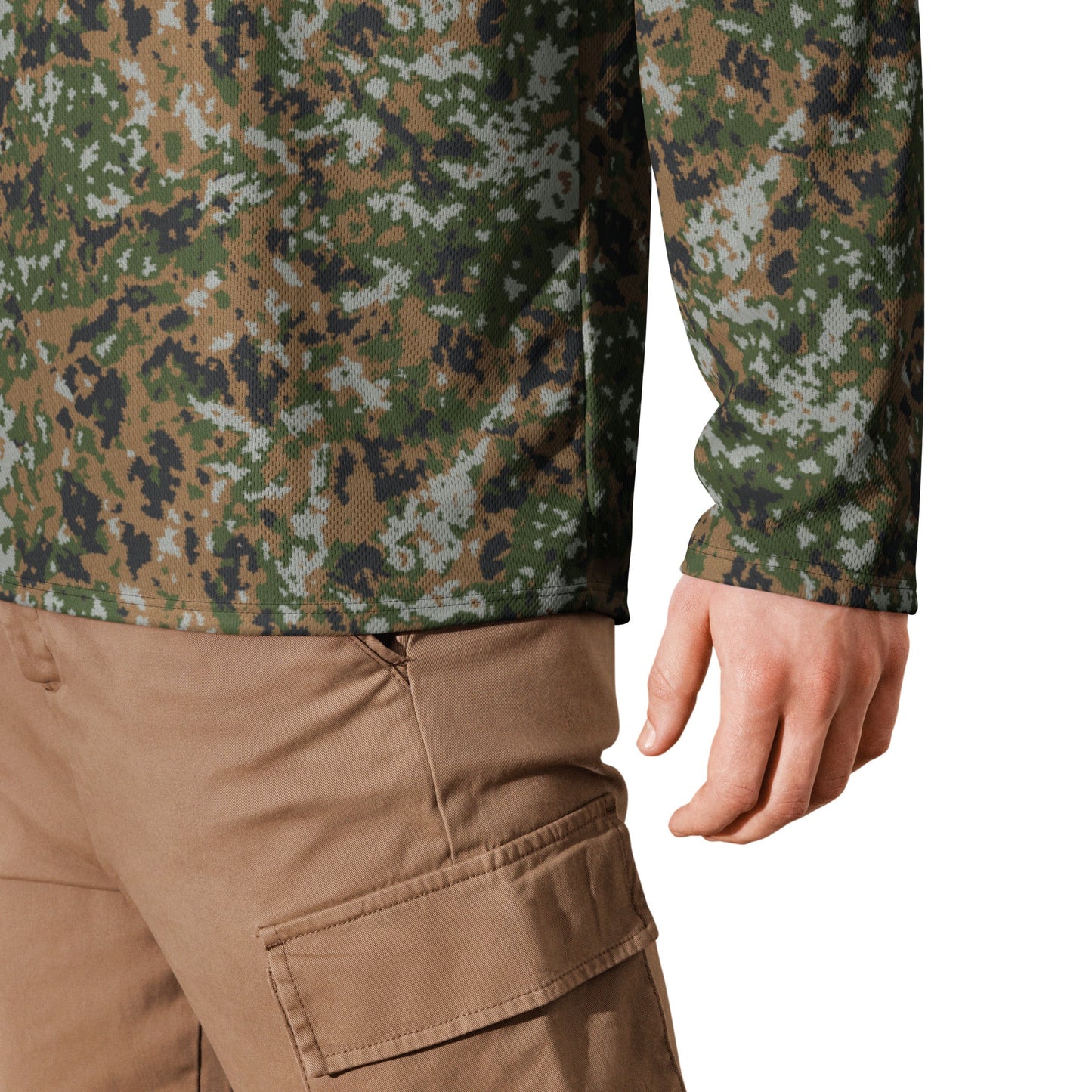 Luxembourg Waldtarndruck CAMO hockey fan jersey - Hockey Jerseys