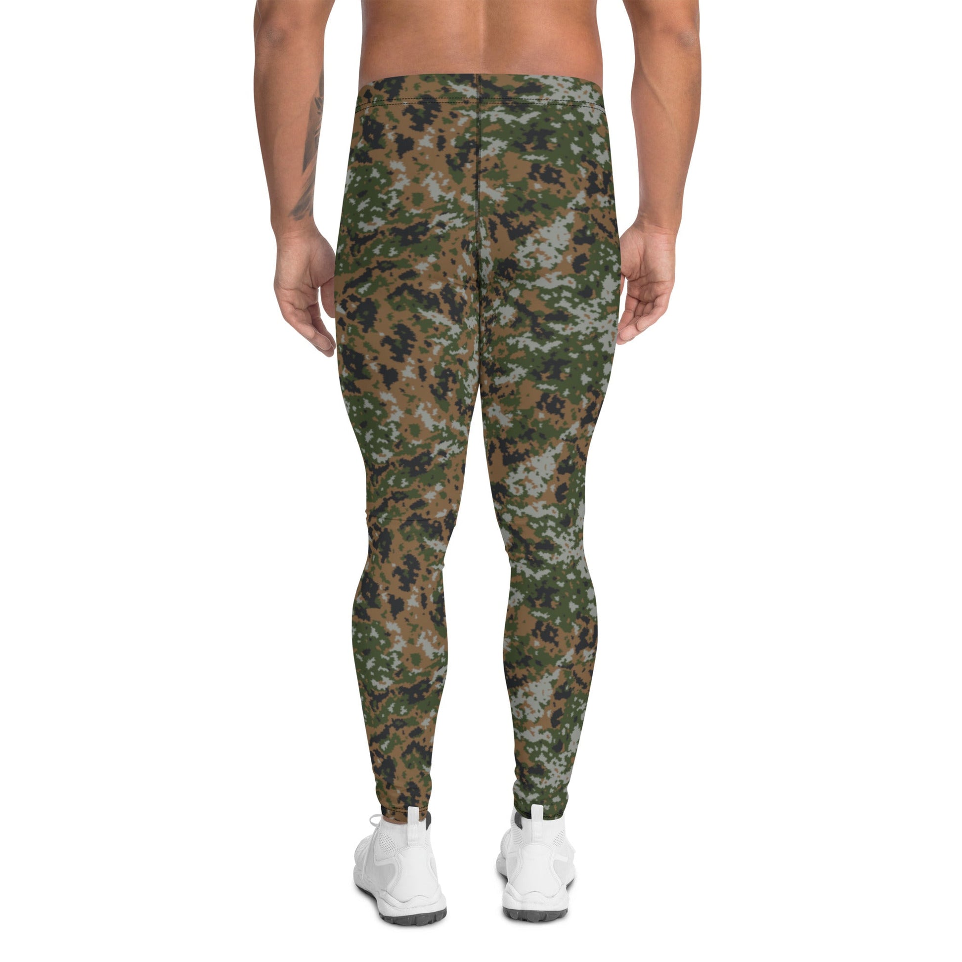 Luxembourg Waldtarndruck CAMO Mens Leggings