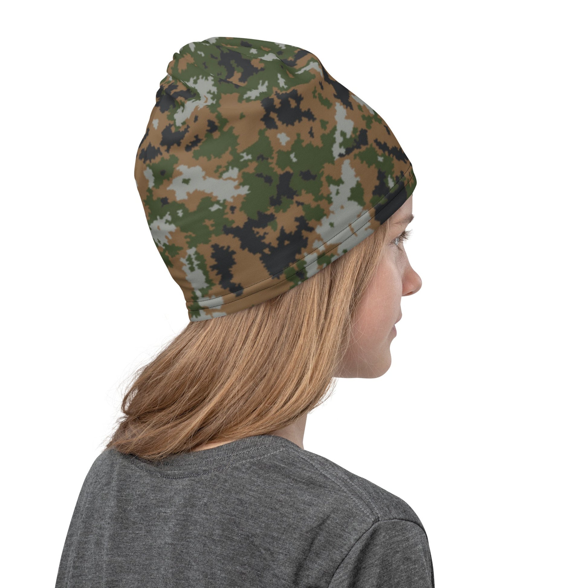 Luxembourg Waldtarndruck CAMO Neck Gaiter Gaiters