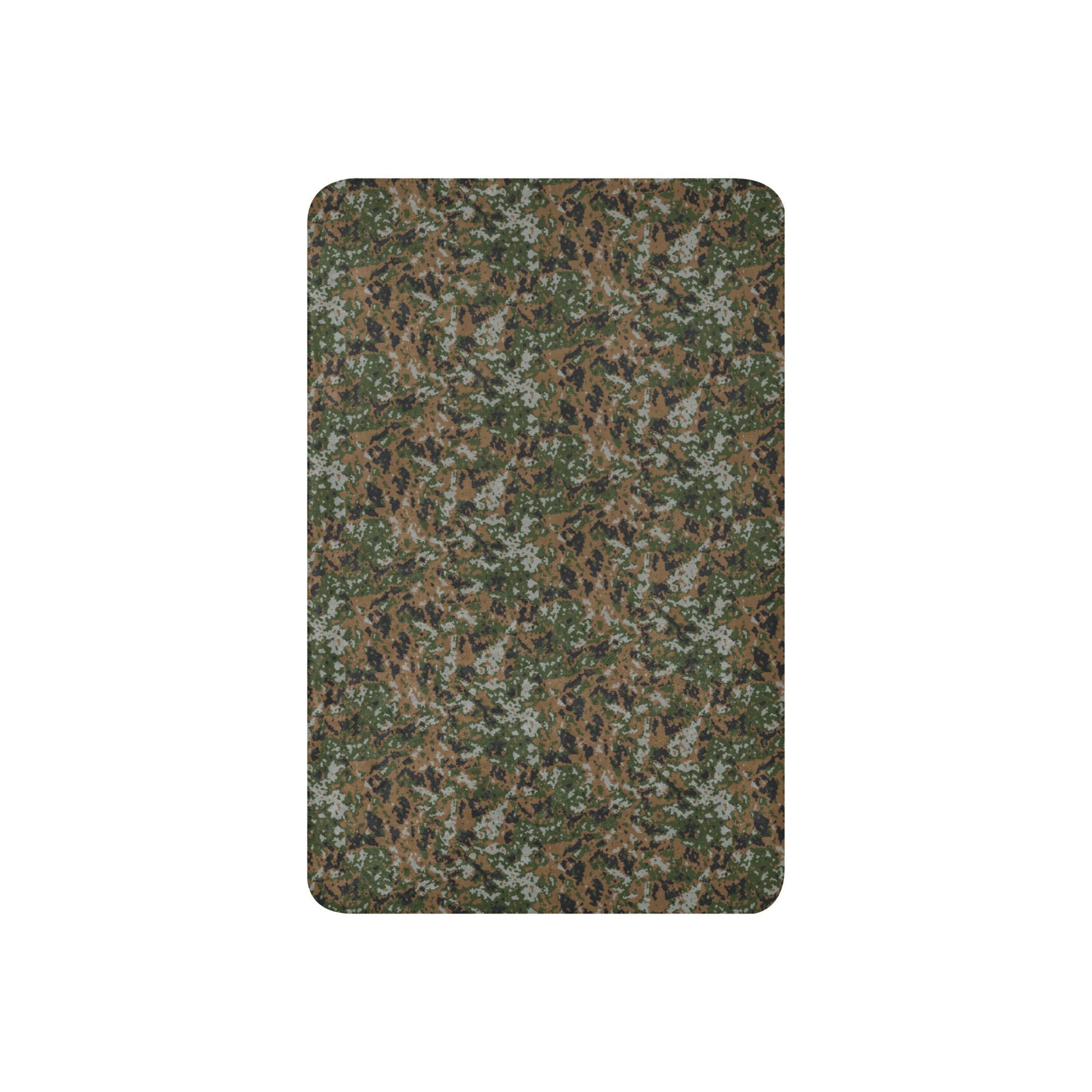 Luxembourg Waldtarndruck CAMO Sherpa Blanket