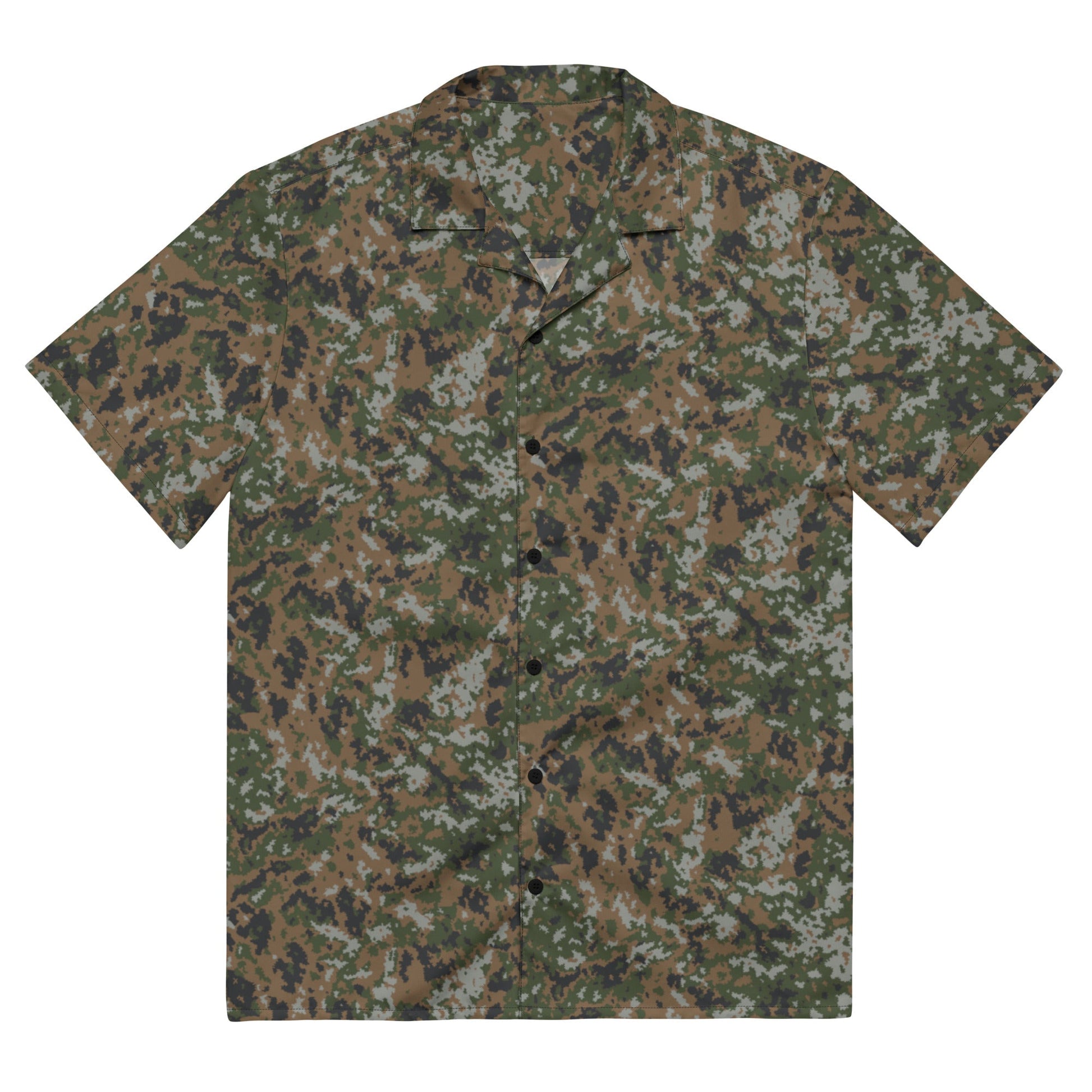 Luxembourg Waldtarndruck CAMO Unisex button shirt - 2XS - Button Shirts