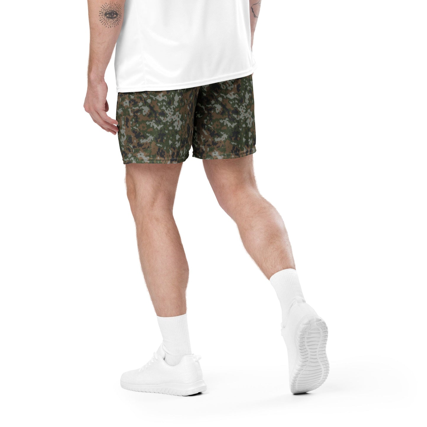 Luxembourg Waldtarndruck CAMO Unisex mesh shorts - Mesh Shorts