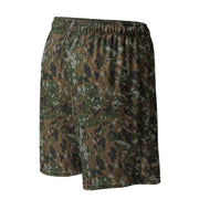 Waldtarndruck Luxembourg Woodland CAMO Unisex Mesh Shorts